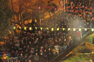  برگزاری جشن بزرگ زمستان سرخ درپارک شهرداری بابل 